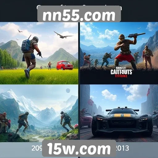 Comparativo de gráficos dos jogos disponíveis no site